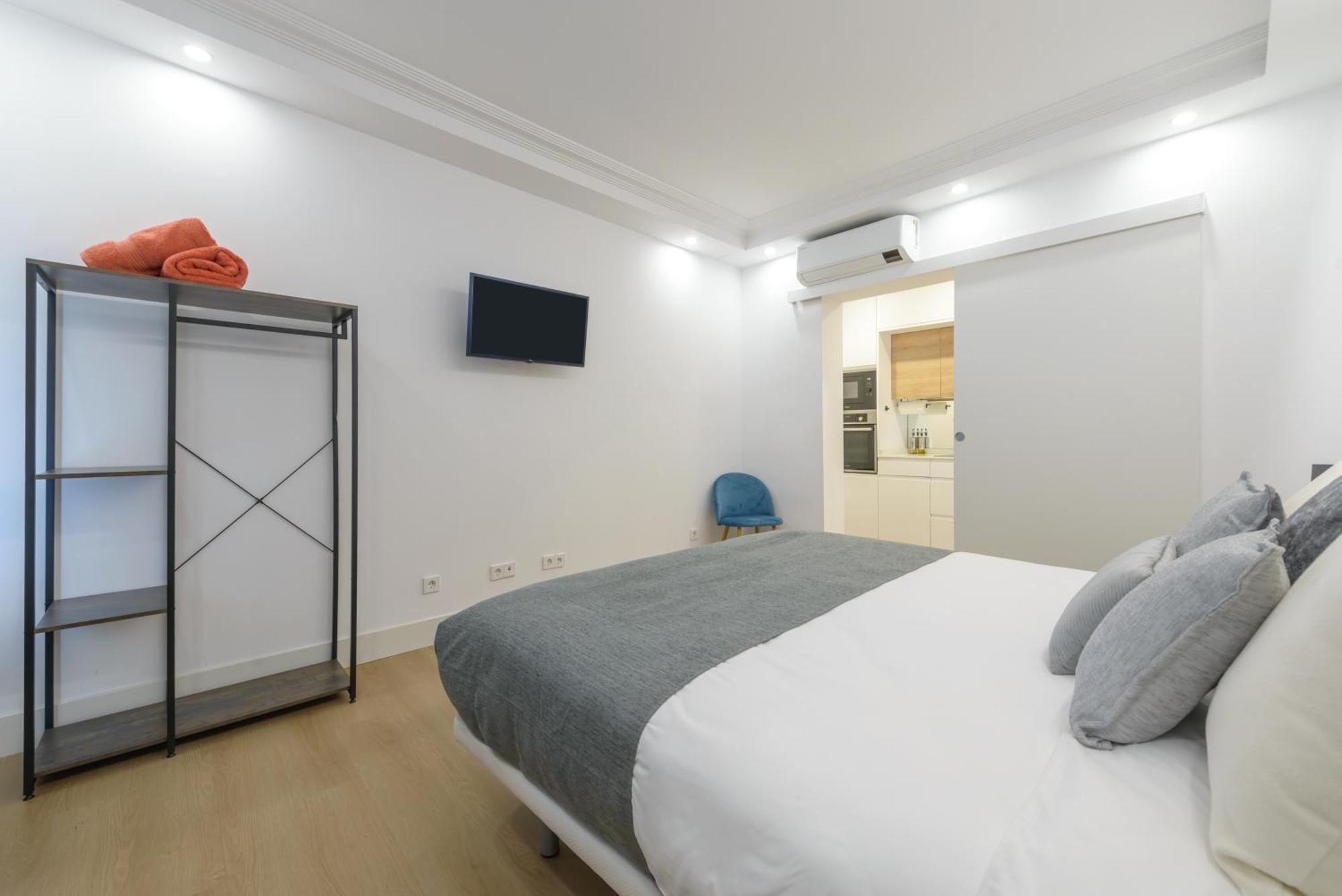 Gran Via New 2Br 1Bth Elevator Apartment Madrid Exterior photo